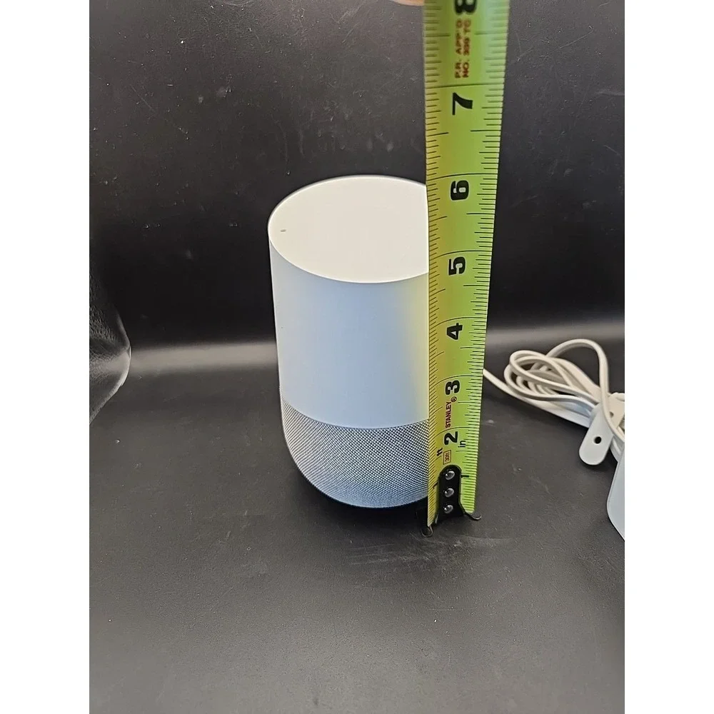 Google Home Smart Assistant SPEAKER VOICE Google ASSIST White Slate